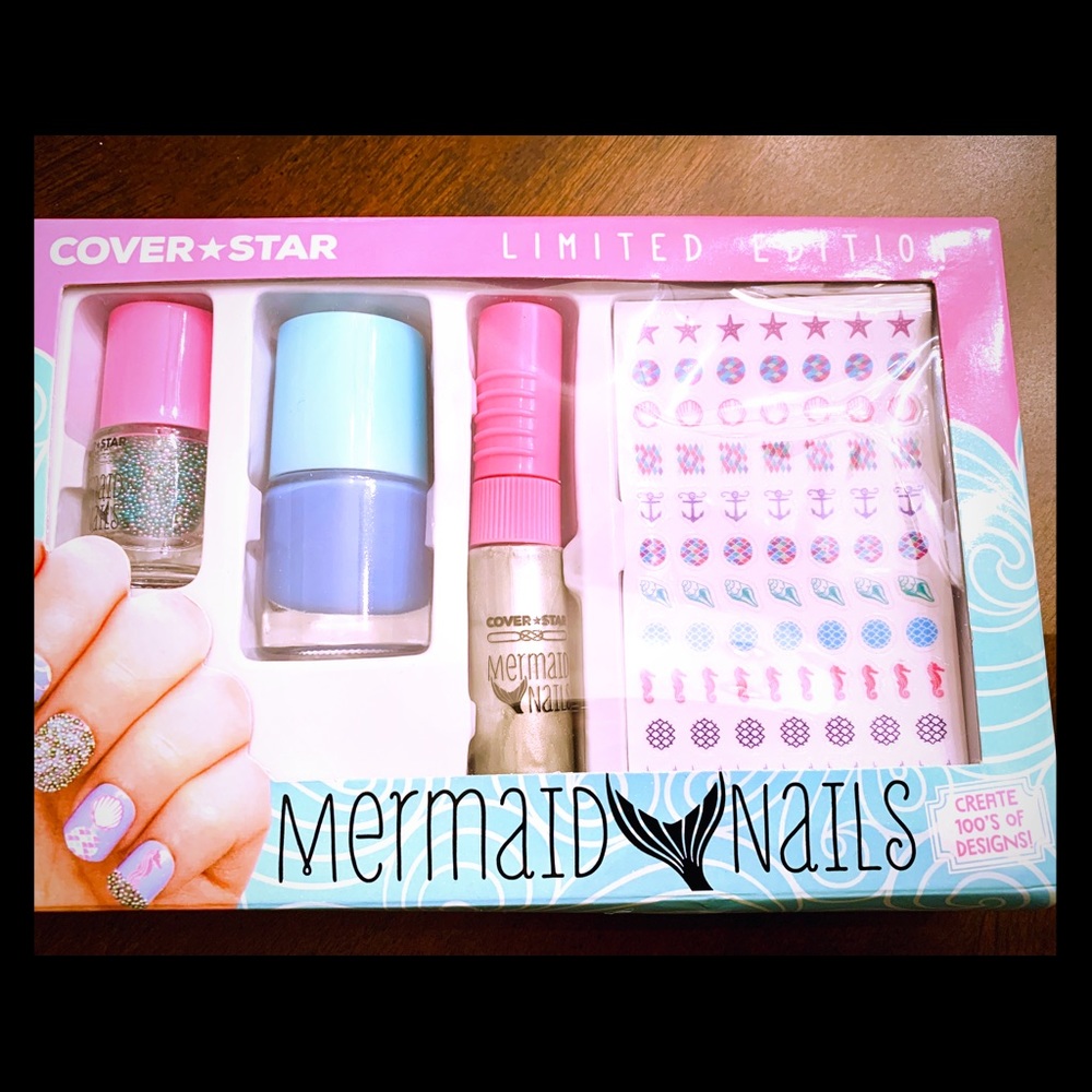 Cover Star 🌟Limited Edition Mermaid Nails kit NWT
